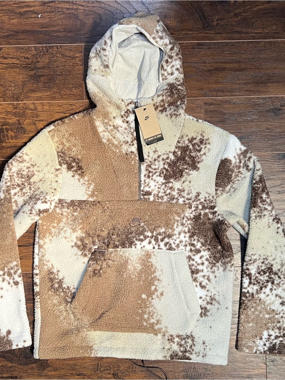 Nike Sportswear Sport Essentials
1/2 Zip Hoodie small
DD5009-072 Sherpa Fleece